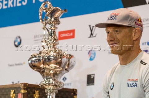 Skippers press conferenceJimmy Spithill Skipper and Helmsman