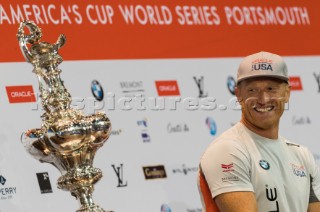 Skippers press conferenceJimmy Spithill, Skipper and Helmsman