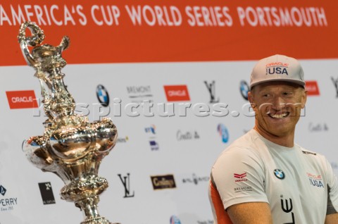 Skippers press conferenceJimmy Spithill Skipper and Helmsman