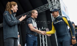 Prize giving ceremonyKate Middleton, Duchess of CambridgePrince William, Duke of CambridgeFrancesco Bruni, Helmsman