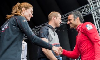 Prize giving ceremonyKate Middleton, Duchess of CambridgePrince William, Duke of CambridgeFranck Cammas, Skipper