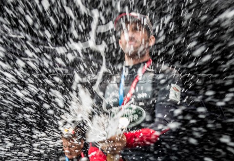 Prize giving ceremonySir Ben Ainslie Team principal and skipper