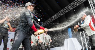 Prize giving ceremonySir Ben Ainslie, Team principal and skipper