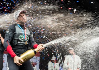 Prize giving ceremonySir Ben Ainslie, Team principal and skipper