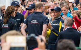 Prize giving ceremonyPrince Philip, Duke of EdinburghKate Middleton, Duchess of CambridgeFrancesco Bruni, Helmsman