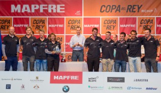 Prizegiving Ceremony. Copa Del Rey 2016