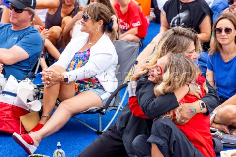 140221  Auckland NZL36th Americas Cup presented by PradaPRADA Cup 2021  DocksideSpectators at the AC