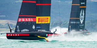 14/02/21 - Auckland (NZL)36th America’s Cup presented by PradaPRADA Cup 2021 - Final Day 2Luna Rossa Prada Pirelli Team, Ineos Team UK