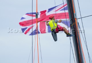 14/02/21 - Auckland (NZL)36th America’s Cup presented by PradaPRADA Cup 2021 - DocksideIneos Team UK Base