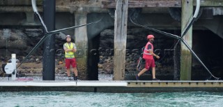 14/02/21 - Auckland (NZL)36th America’s Cup presented by PradaPRADA Cup 2021 - DocksideIneos Team UK Base