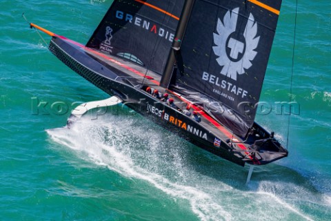 120221  Auckland NZL36th Americas Cup presented by PradaPRADA Cup 2021  Practice RacesIneos Team UK