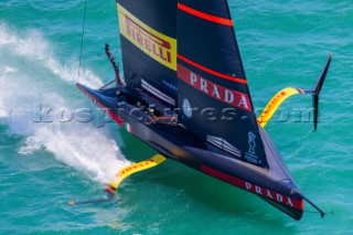 12/02/21 - Auckland (NZL)36th America’s Cup presented by PradaPRADA Cup 2021 - Practice RacesLuna Rossa Prada Pirelli Team