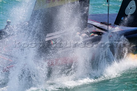 120221  Auckland NZL36th Americas Cup presented by PradaPRADA Cup 2021  Practice Races  DayLuna Ross