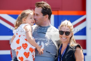 14/02/21 - Auckland (NZL)36th America’s Cup presented by PradaPRADA Cup 2021 - DocksideBen Ainslie (Team Principal & Skipper - Ineos Team UK), Georgie Thompson