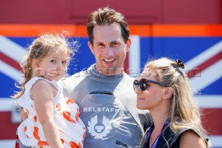 14/02/21 - Auckland (NZL)36th America’s Cup presented by PradaPRADA Cup 2021 - DocksideBen Ainslie (Team Principal & Skipper - Ineos Team UK), Georgie Thompson