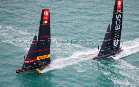 140221  Auckland NZL36th Americas Cup presented by PradaPRADA Cup 2021  Final Day 2Luna Rossa Prada 