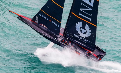 140221  Auckland NZL36th Americas Cup presented by PradaPRADA Cup 2021  Final Day 2Ineos Team UK