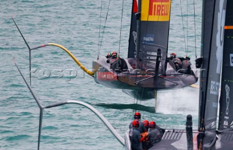 140221  Auckland NZL36th Americas Cup presented by PradaPRADA Cup 2021  Final Day 2Ineos Team UK Lun