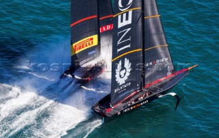 20/02/21 - Auckland (NZL)36th America’s Cup presented by PradaPRADA Cup 2021 - Final Day 3Luna Rossa Prada Pirelli Team, Ineos Team UK