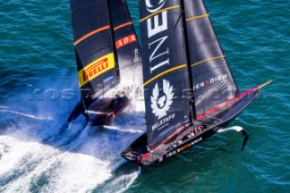 20/02/21 - Auckland (NZL)36th America’s Cup presented by PradaPRADA Cup 2021 - Final Day 3Luna Rossa Prada Pirelli Team, Ineos Team UK