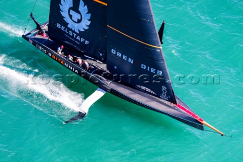 200221  Auckland NZL36th Americas Cup presented by PradaPRADA Cup 2021  Final Day 3Ineos Team UK