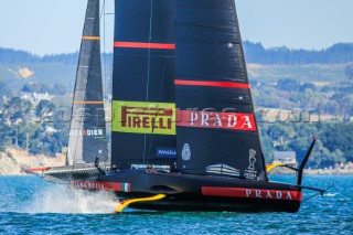 20/02/21 - Auckland (NZL)36th America’s Cup presented by PradaPRADA Cup 2021 - Final Day 3Ineos Team UK, Luna Rossa Prada Pirelli Team