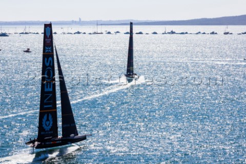 200221  Auckland NZL36th Americas Cup presented by PradaPRADA Cup 2021  Final Day 3Ineos Team UK Lun