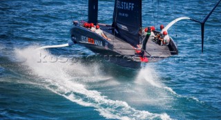 20/02/21 - Auckland (NZL)36th America’s Cup presented by PradaPRADA Cup 2021 - Final Day 3Ineos Team UK