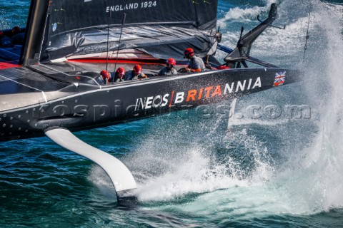 200221  Auckland NZL36th Americas Cup presented by PradaPRADA Cup 2021  Final Day 3Ineos Team UK