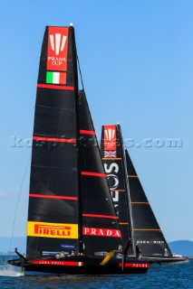 20/02/21 - Auckland (NZL)36th America’s Cup presented by PradaPRADA Cup 2021 - Final Day 3Luna Rossa Prada Pirelli Team, Ineos Team UK