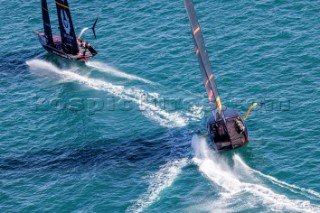 20/02/21 - Auckland (NZL)36th America’s Cup presented by PradaPRADA Cup 2021 - Final Day 3Ineos Team UK, Luna Rossa Prada Pirelli Team