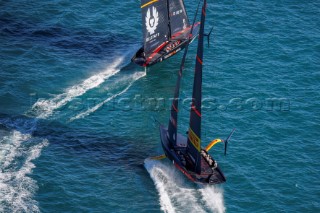 20/02/21 - Auckland (NZL)36th America’s Cup presented by PradaPRADA Cup 2021 - Final Day 3Ineos Team UK, Luna Rossa Prada Pirelli Team