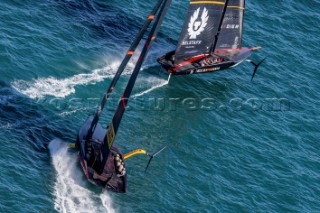 20/02/21 - Auckland (NZL)36th America’s Cup presented by PradaPRADA Cup 2021 - Final Day 3Ineos Team UK, Luna Rossa Prada Pirelli Team