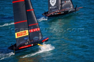 20/02/21 - Auckland (NZL)36th America’s Cup presented by PradaPRADA Cup 2021 - Final Day 3Ineos Team UK, Luna Rossa Prada Pirelli Team