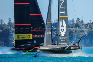 20/02/21 - Auckland (NZL)36th America’s Cup presented by PradaPRADA Cup 2021 - Final Day 3Ineos Team UK, Luna Rossa Prada Pirelli Team