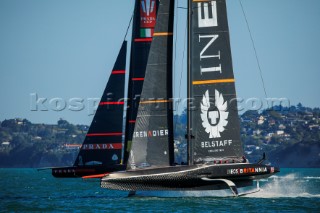 20/02/21 - Auckland (NZL)36th America’s Cup presented by PradaPRADA Cup 2021 - Final Day 3Ineos Team UK, Luna Rossa Prada Pirelli Team