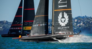 20/02/21 - Auckland (NZL)36th America’s Cup presented by PradaPRADA Cup 2021 - Final Day 3Ineos Team UK, Luna Rossa Prada Pirelli Team