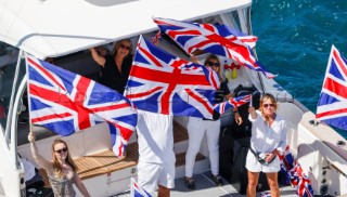 21/02/21 - Auckland (NZL)36th America’s Cup presented by PradaPRADA Cup 2021 - Final Day 4Ineos Team UK Supporters