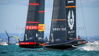 21/02/21 - Auckland (NZL)36th America’s Cup presented by PradaPRADA Cup 2021 - Final Day 4Luna Rossa Prada Pirelli Team, Ineos Team UK