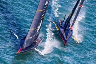 21/02/21 - Auckland (NZL)36th America’s Cup presented by PradaPRADA Cup 2021 - Final Day 4Ineos Team UK, Luna Rossa Prada Pirelli Team