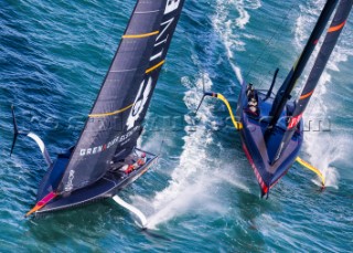 21/02/21 - Auckland (NZL)36th America’s Cup presented by PradaPRADA Cup 2021 - Final Day 4Ineos Team UK, Luna Rossa Prada Pirelli Team