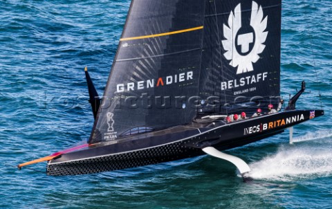 210221  Auckland NZL36th Americas Cup presented by PradaPRADA Cup 2021  Final Day 4Ineos Team UK