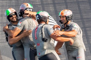 21/02/21 - Auckland (NZL)36th America’s Cup presented by PradaPRADA Cup 2021 - Final Day 4Emanuele Liuzzi (Sailor - Luna Rossa Prada Pirelli Team), Davide Cannata (Sailor - Luna Rossa Prada Pirelli Team), Pierluigi de Felice (Sailor - Luna Rossa Prada Pirelli Team)