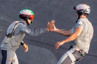 21/02/21 - Auckland (NZL)36th America’s Cup presented by PradaPRADA Cup 2021 - Final Day 4Francesco Bruni (Sailor - Luna Rossa Prada Pirelli Team), Enrico Voltolini (Sailor - Luna Rossa Prada Pirelli Team)