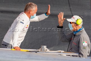 21/02/21 - Auckland (NZL)36th America’s Cup presented by PradaPRADA Cup 2021 - Final Day 4Vasco Vascotto (Sailor - Luna Rossa Prada Pirelli Team), Philippe Presti (Coach - Luna Rossa Prada Pirelli Team)