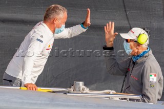 21/02/21 - Auckland (NZL)36th America’s Cup presented by PradaPRADA Cup 2021 - Final Day 4Vasco Vascotto (Sailor - Luna Rossa Prada Pirelli Team), Philippe Presti (Coach - Luna Rossa Prada Pirelli Team)