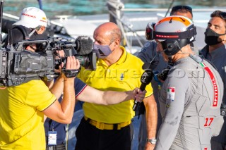 21/02/21 - Auckland (NZL)36th America’s Cup presented by PradaPRADA Cup 2021 - Final Day 4James Spithill (Sailor - Luna Rossa Prada Pirelli Team), Francesco Longanesi Cattani (COR 36)