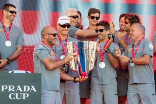 23/02/21 - Auckland (NZL)36th America’s Cup presented by PradaPRADA Cup 2021 - Prizegiving CeremonyMax Sirena (Team Director & Skipper - Luna Rossa Prada Pirelli Team)