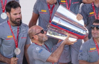 23/02/21 - Auckland (NZL)36th America’s Cup presented by PradaPRADA Cup 2021 - Prizegiving CeremonyMax Sirena (Team Director & Skipper - Luna Rossa Prada Pirelli Team)