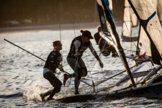 Aquece Rio Ã± International Sailing Regatta 2015 is the second sailing test event in preparation for the Rio 2016 Olympic Sailing Competition. Held out of Marina da Gloria from 15-22 August, the Olympic test event welcomes more than 330 sailors from 52 nations in Rio de Janeiro, Brazil.